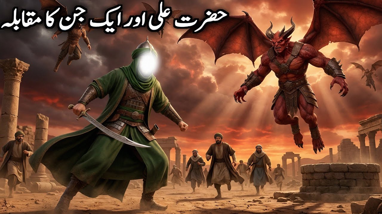 20 हजार जिन्नों के साथ हज़रत अली की जंग | Mola Ali Vs Jinn | Hazrat Ali Ka Waqia | Hidayat-e-Islam 