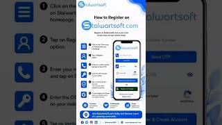 📢 New User? 🌐 Register Now on https://stalwartsoft.com in Just few steps. #Stalwartsoft