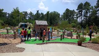 Big Rock Fun Park 38M aerial video