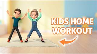 fun fitness adventure 20 min kids home workout