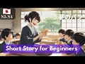 Japanese short story for beginners with Mitsuki's dream part1 (N5-N4 level)