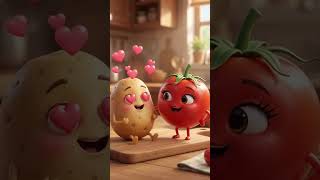 🍅 The Cutest Potato and Tomato Love Story