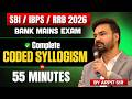 Bank Exams 2026 | Coded Syllogism Reasoning | Coded Syllogism for SBI Clerk Mains, IBPS Clerk Mains
