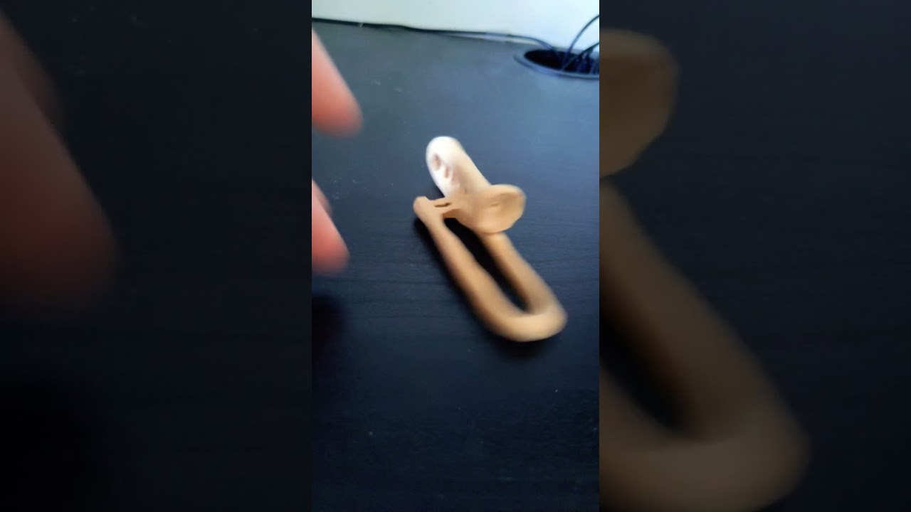 carved mini trombone