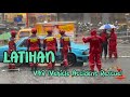 HUJAN DERAS LATIHAN ...!!! Latihan VAR (Vehicle Accident Rescue) untuk Team Rescue Damkar JakBar