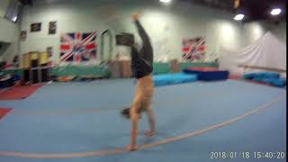Front Flip Round Off Back Handspring Double Full(720)