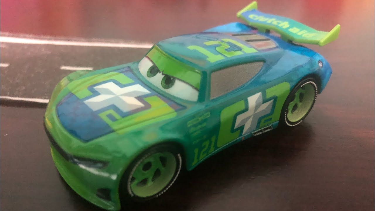 Mattel Disney Cars 3 Noah Gocek(Clutch Aid 121) Next Gen Piston Cup