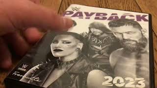 Unboxing WWE PAYBACK 2023 DVD