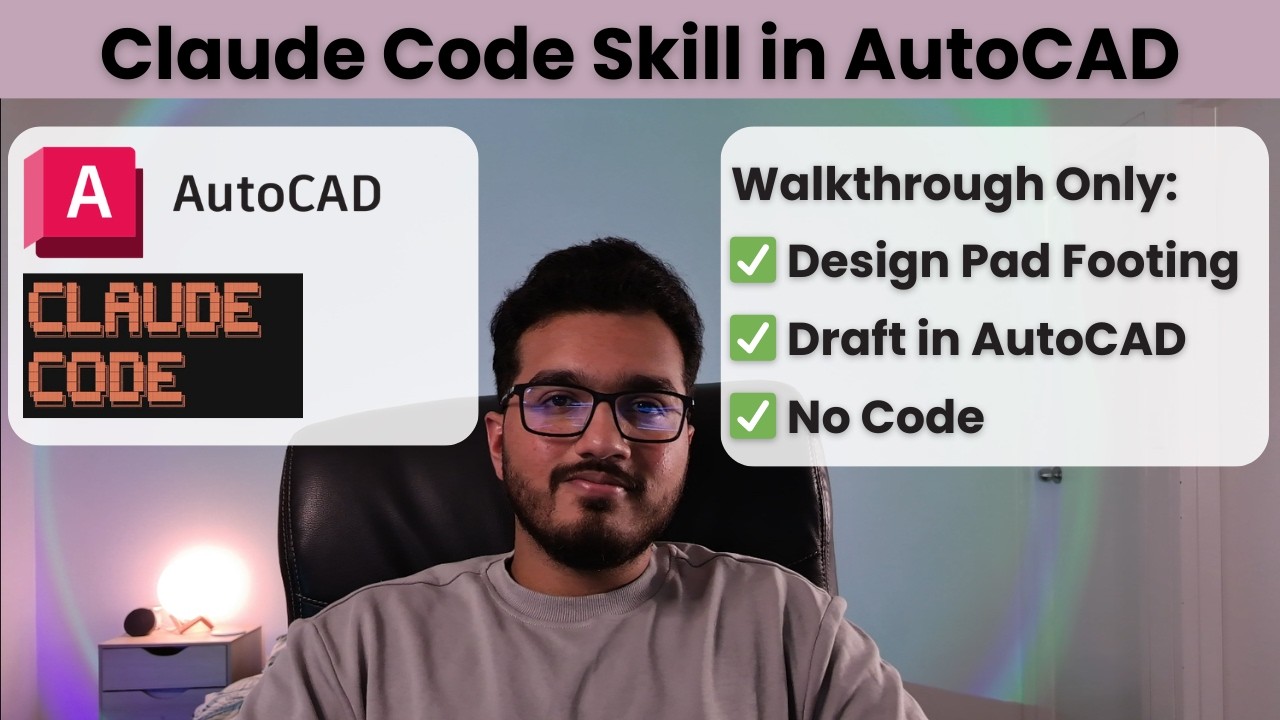 Claude Code Skill for Pad Footing Design & Draft in AutoCAD ...