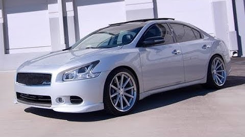 Nissan Maxima Sequential LED Mirrors Signals Full Video