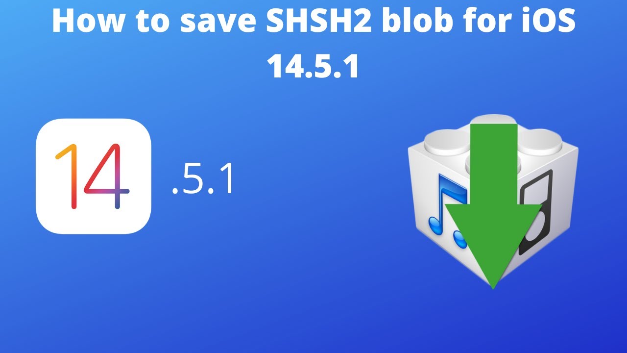 How to save SHSH2 blob of iOS 14.5.1