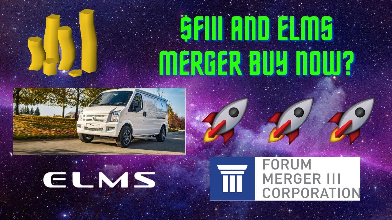 SPAC I'm Watching Next Week! This EV SPAC has Potential! FIII And ELMS Merger! Should We Buy Now?