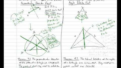 Three Concurrency Theorems
