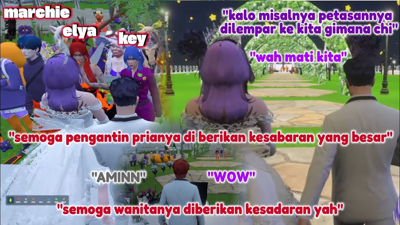 AKHINYA KROW ECHI SAH MENJADI SEPASANG SUAMI ISTRI