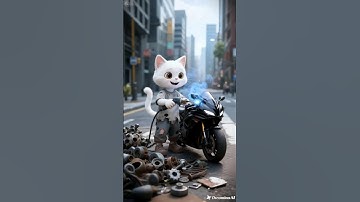 Shocking! The kitten, The dog , The Transformers! #shorts #cat #ai #autobots #kitten