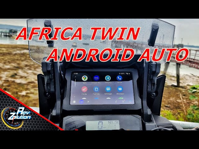 Android Auto sul display dell'Africa Twin - RoadBook