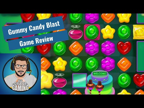 Gummy Candy Blast Free | Match 3 Puzzle Mobile Game Review