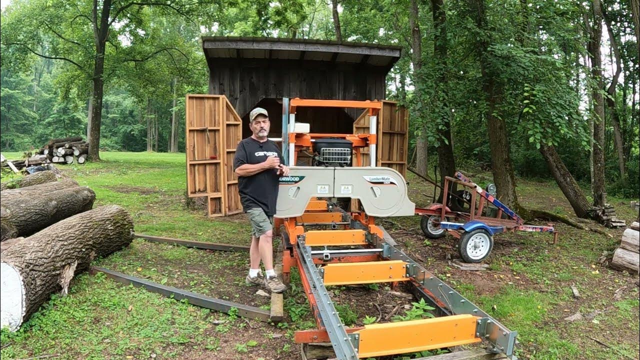 Norwood LumberMate LM29 Portable Band sawmill Review YouTube