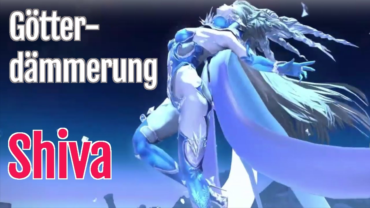 FFXIV Götterdämmerung - Shiva Hard (Level 50 Trial)@ 0:00 Intro, @ 1:49 B...