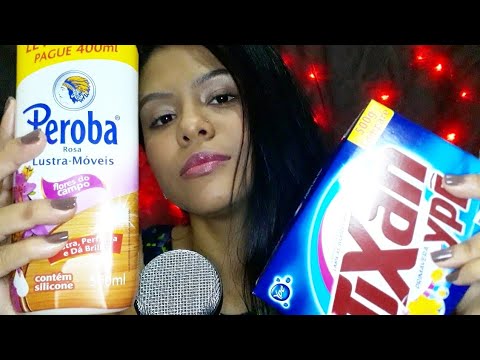 ASMR PRODUTOS DE LIMPEZA