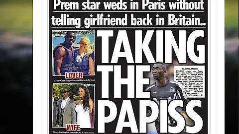 British Footballer Married in Paris Without Tellin...