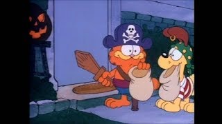 Garfield and Odie go trick or treating