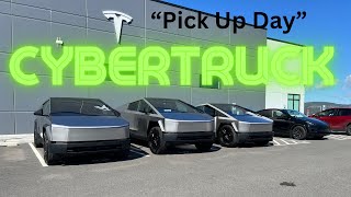 Cybertruck 'pick up day'. Taking delivery of Tesla #cybertruck at Liberty Lake Tesla Service Center.