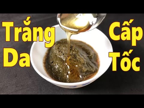 Cách làm trắng da CẤP TỐC ngay tại nhà, da đen xì đen xịt cũng trắng mịn như trứng gà bóc [Làm đẹp]