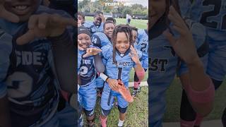 Westside Wildcats #3 Davion Ingram receiving the new BFye Tweaker Cleats made by Battle