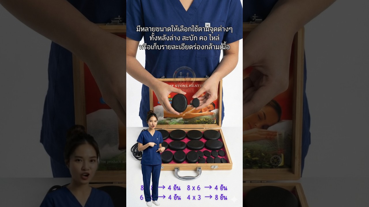 Spa Hot Stone Healing Box 