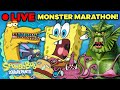 🔴 SpongeBob Sea Monster Marathon! 🐙 | SpongeBob Live Stream