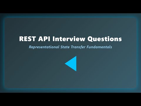REST API Interview Questions Explained | Beginner's Guide to REST Fundamentals