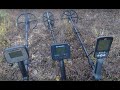 Deep test - Golden Mask 6 vs Nokta Makro Kruzer vs Minelab Equinox 800