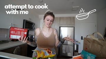 trader joes grocery haul, cooking, chat with me vlog!!