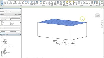 Revit Lesson 12 - Floor Wall And Ceiling Hosted Components