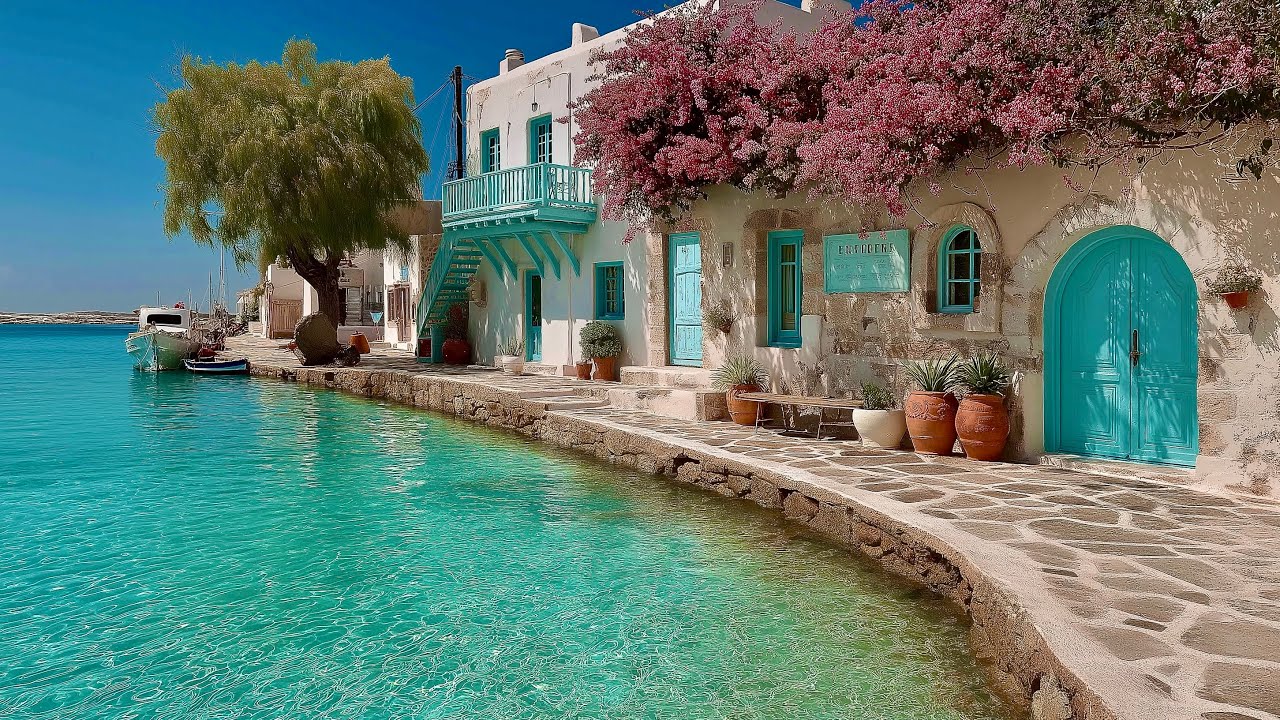 Skiathos, Greece 🇬🇷 – The Italian Capri alternative of Greece | 4K HDR Walking Tour