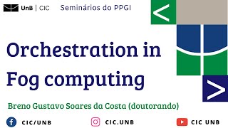 [Seminários 1-2021] Orchestration in Fog computing