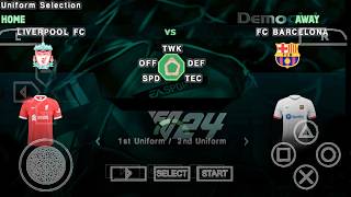 FIFA 2024 EA Sports FC 24 PPSSPP ANDROID OFFLINE BEST GRAPHICS LATEST KIT & TRANSFER UPDATE