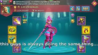 noobs never learn from their mistakes on lord mobile lol