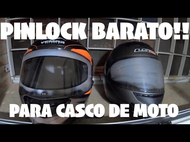 GENERICO Pinlock Universal Casco Moto - Lamina Antiempañante