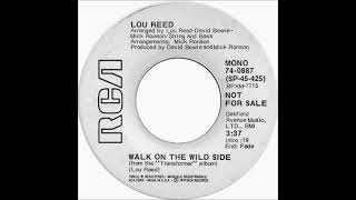 Lou Reed - Walk On The Wild Side from Radio Station, Mono Open Reel Edit Tape, 1973 RCA Records.