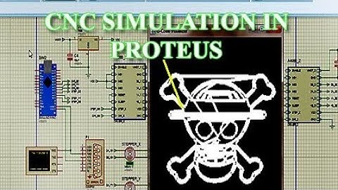 ARDUINO CNC Simulation in Proteus !!  Part-1