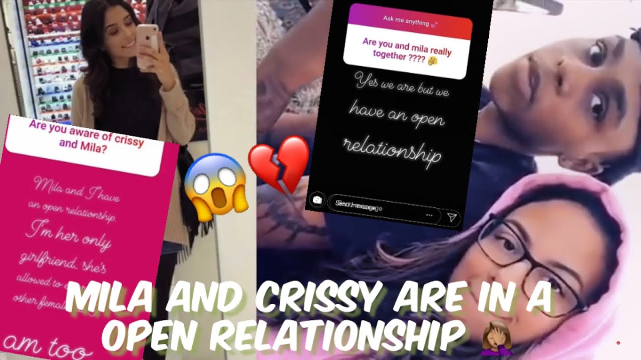 CRISSY AND MILA ARE IN A OPEN RELATIONSHIP 😱!? MILA IS PIMPIN!!