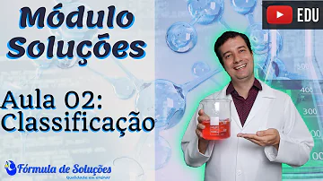 Quanto a solubilidade Como podemos classificar as soluções explique?