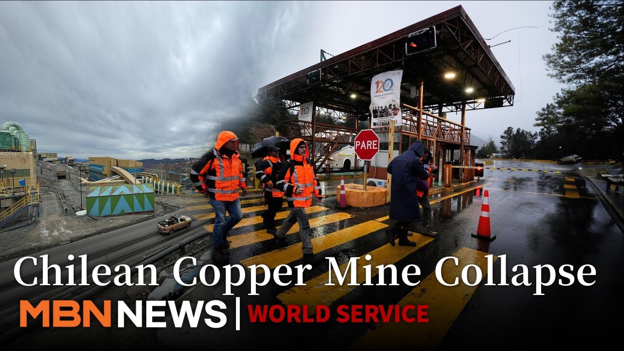 Chilean Mine Collapses Due to 4.2 Earthquake... 5 Trapped, 1 Dead