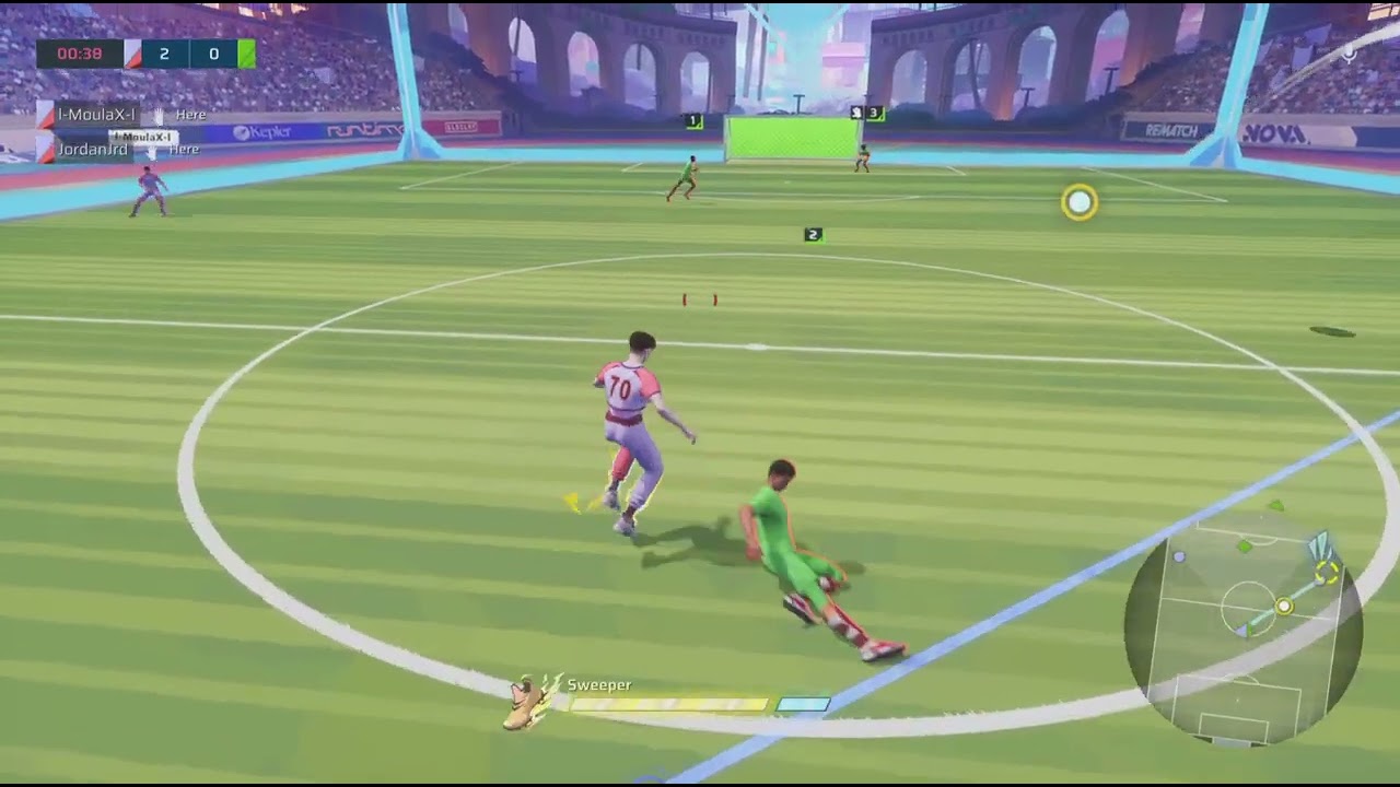 Prime barcelona gameplay in rematch 