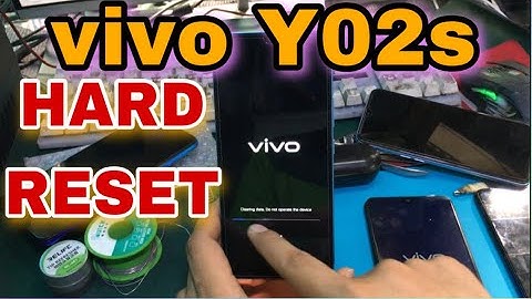 vivo Y02s Hard Reset | Reset All Data | Restore to factory settings