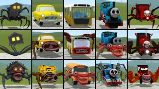 OLD AND NEW UPDATE: HOUSE HEAD, CAR EATER, BUS EATER, THOMAS EATER, CHOO CHOO CHARLES IN GMOD!!