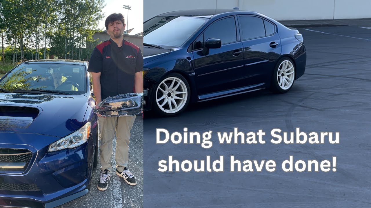 New Spec-D headlights for the WRX