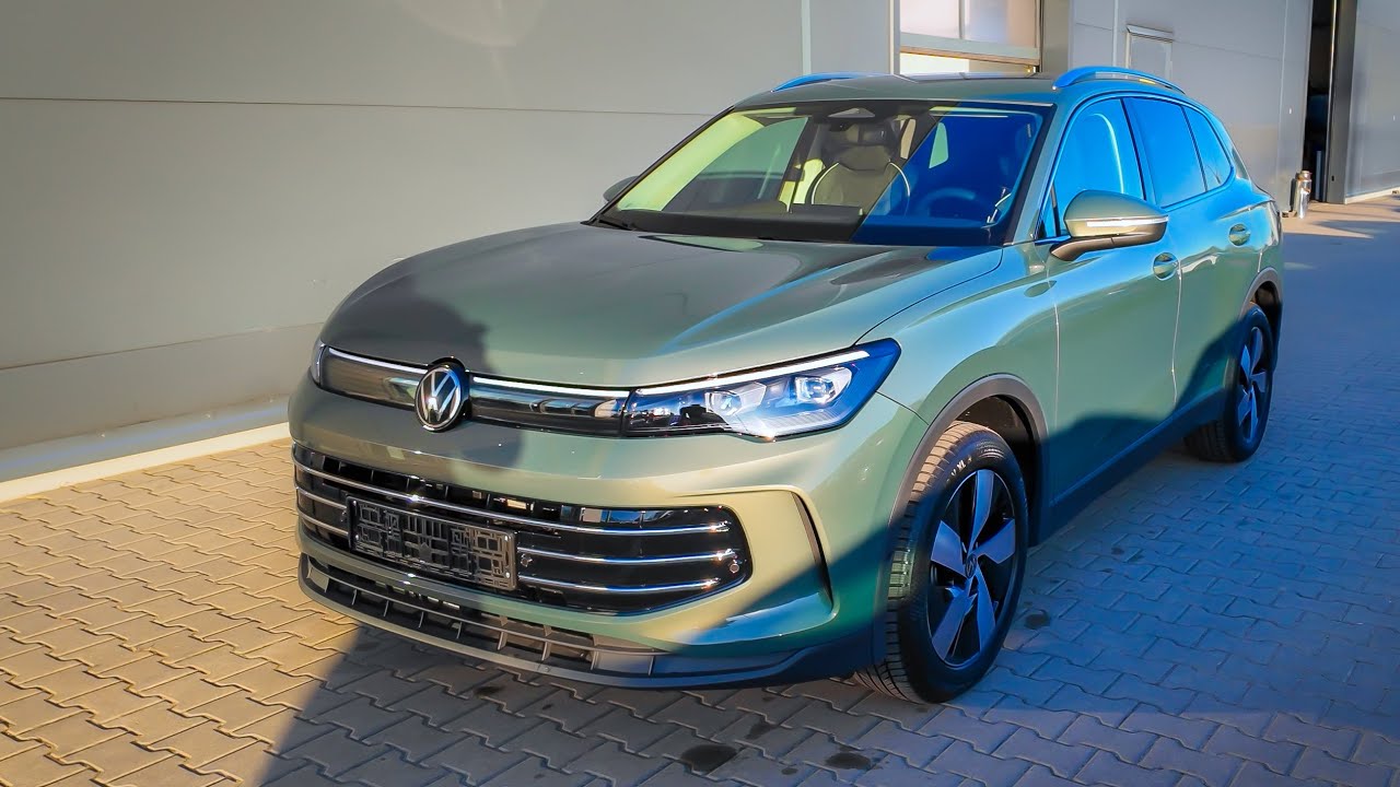 2025 Volkswagen Tiguan Elegance 150 KM Zielony Cipressino Metalik 2025-volkswagen-tiguan-elegance-150-km-zielony-cipressino-metalik